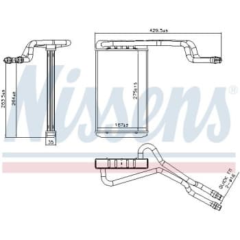 Radiateur de chauffage, chauffage intérieur