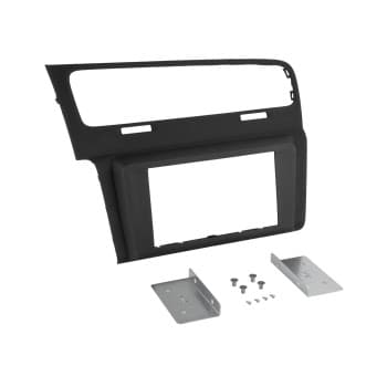 Panneau 2-DIN Volkswagen Golf 7 2012-2019 Couleur: noir mat