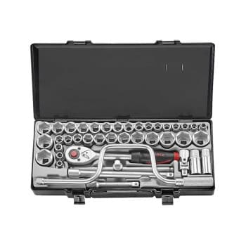 Jeu de douilles Force 1/2" 12 pans 41 pièces