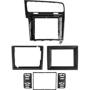 Kit panneau 2 DIN 10" avec compartiment de rangement pour VW Golf 7 2012-2020