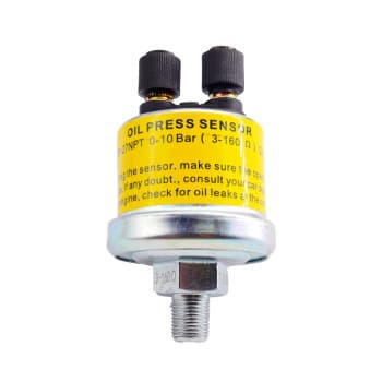 Capteur de pression d'huile Simoni Racing pour instruments de performance 0-10 bar, 3-160 ohms