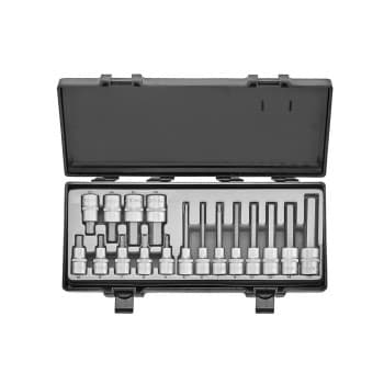 Jeu de douilles Allen Force 1/2" 17 pièces