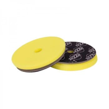 Tampon de polissage ZviZZer Thermo Allrounder Jaune Coupe fine - 5 pouces 125 mm - 2 pièces