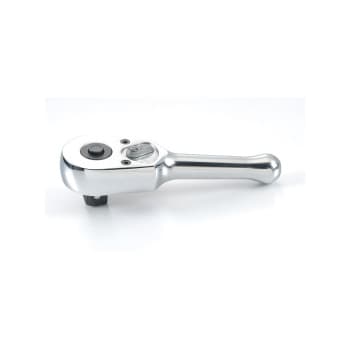 Clé à cliquet réversible courte Force 1/2", 45 dents, 130 mm