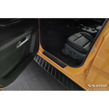 Moulures de seuil de porte en aluminium Avisa sur mesure pour Ford Ranger VI 2022- & Volkswagen Amarok II 2023-