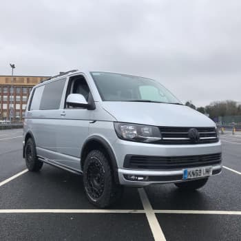 Ensemble d'élargisseurs d'ailes à usage unique (garnitures) pour Volkswagen Transporter T6 2015-2019