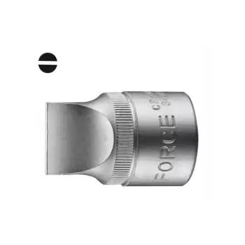 Douille à embout Force 1/2" plate 13 mm