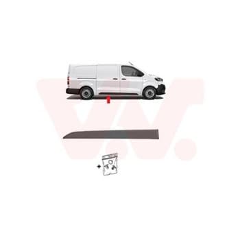 MOULURE PORTE LATÉRALE DR.