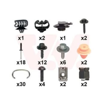 KIT DE MONTAGE DE PARE-CHOCS AVANT 4368794 Van Wezel
