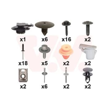 KIT DE MONTAGE DE PARE-CHOCS AVANT 4422794 Van Wezel