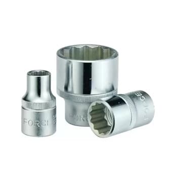 Douille Force 3/8", 12 pans 3/8"