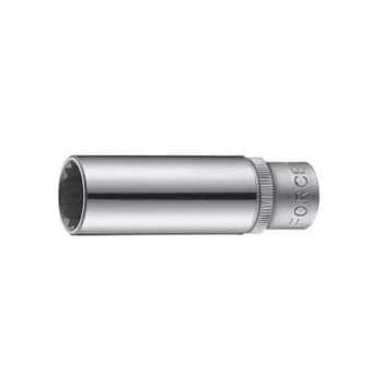 Douille magnétique pour bougie d'allumage Force 3/8", paroi mince 16 mm