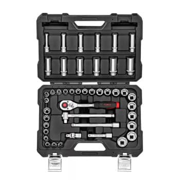 Jeu de douilles Force 3/8" 6 pans 44 pièces