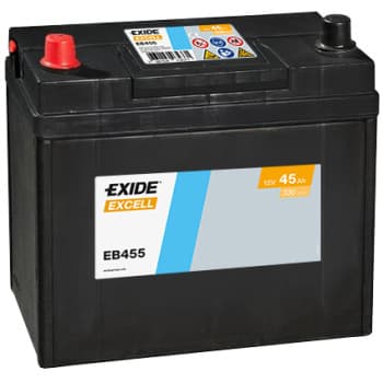 Batterie Exide Excell EB455 45 Ah
