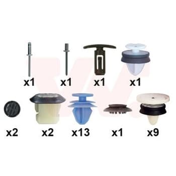 Kit de montage, porte