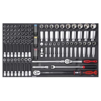 Ensemble combiné Sonic 1/2" SFS-L 118 pièces.