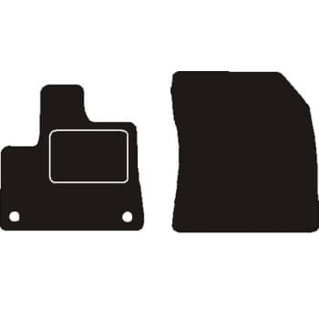 Tapis de sol avant adaptés à Citroën Berlingo 2018-