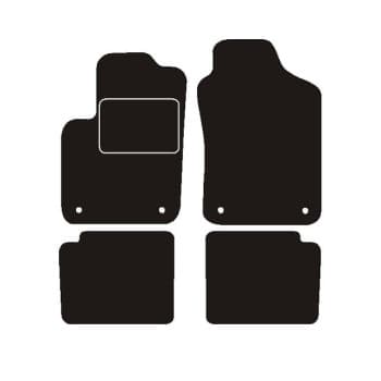 Tapis de voiture adaptés à Fiat 500 Hybrid 2020 -