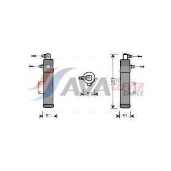 Filtre déshydratant, climatisation