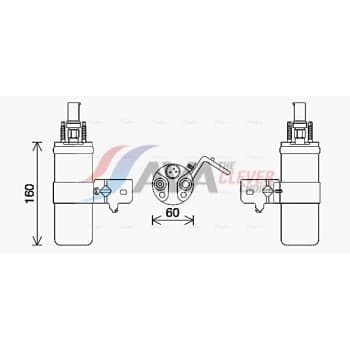 Filtre déshydratant, climatisation