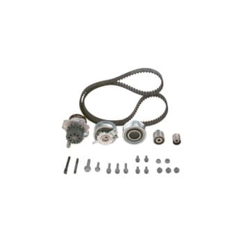 Pompe à eau + kit de courroie de distribution 1 987 946 943 Bosch