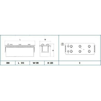 Exide Accu StartPRO EG1403