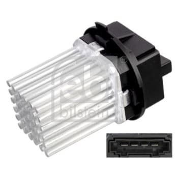 Résistance, pulseur d'air habitacle febi Plus 176588