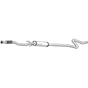 Silencieux central 291-041 Bosal