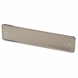 Porte-plaque chrome