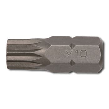 Embout 10mm, multi-dents 30mmL M5