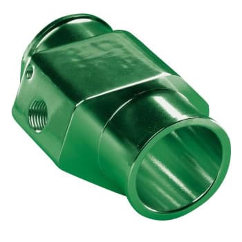 Adaptateur en T 28mm vert pour la température de l&#39;eau. capteur