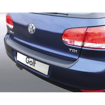 Protection de seuil arrière ABS Volkswagen Golf VI 2008-2012 Noir