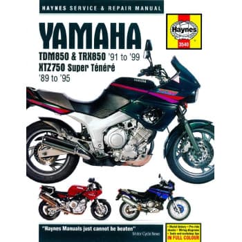 Yamaha TDM850, TRX850 et XTZ750 (89 - 99)