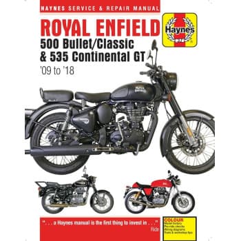 Royal Enfield 500 Bullet / Classic et 535 Continental GT (09-18)
