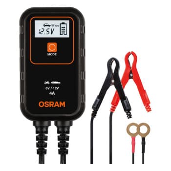Chargeur de batterie Osram 6/12 volts 4 ampères