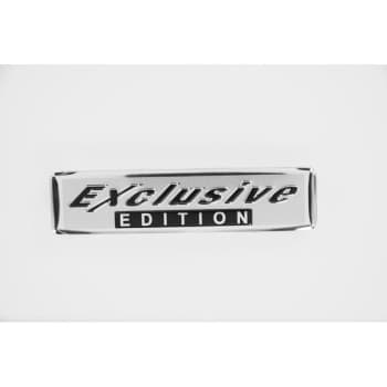 Emblème/Logo en Aluminium - ÉDITION EXCLUSIVE - 7.3x1.7cm