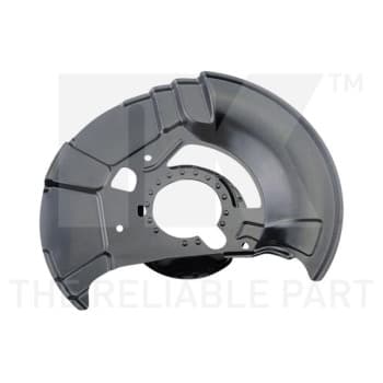 Plaque de recouvrement, disque de frein