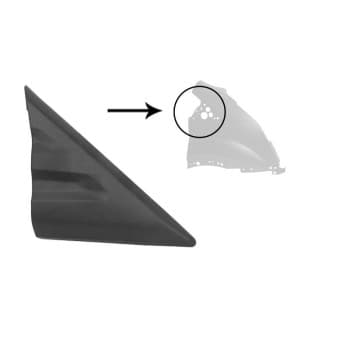 MOULURE DE DOSSERET AVANT SUPÉRIEUR DROIT