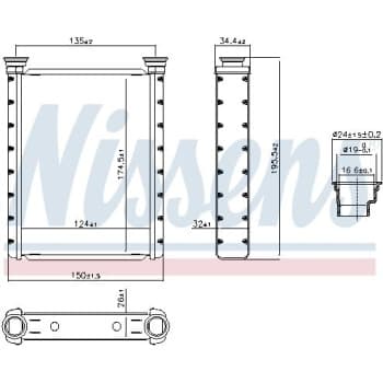 Radiateur de chauffage, chauffage intérieur